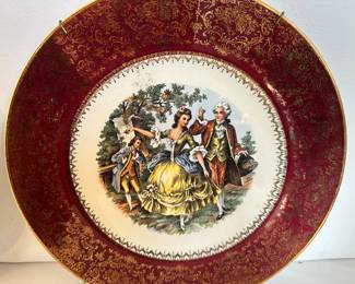 Imperial Salem China Co 23k gold