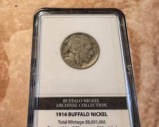 1916 buffalo nickel