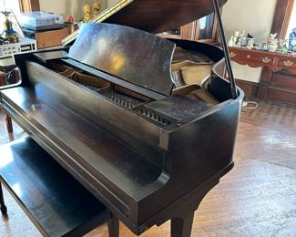Wheelock baby grand piano