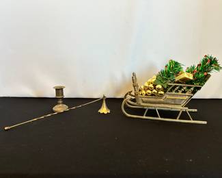 Brass sleigh