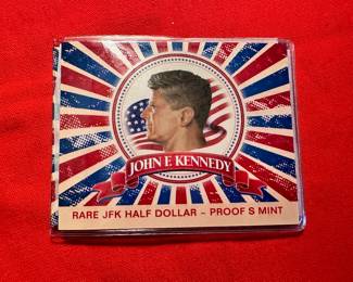 John F Kennedy half dollar