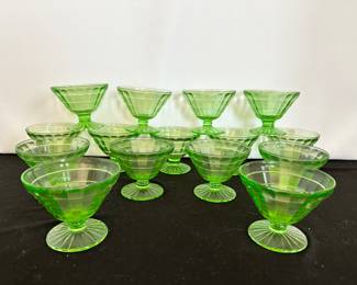 Uranium glass