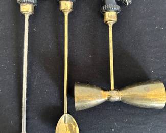 1950's Bakelite horse head bar tools