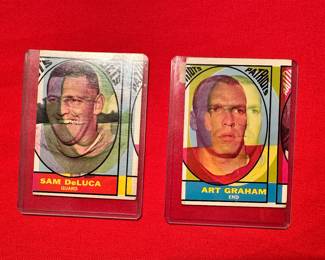 1960's error in printed cards