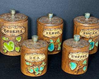 Treasure Craft canister set