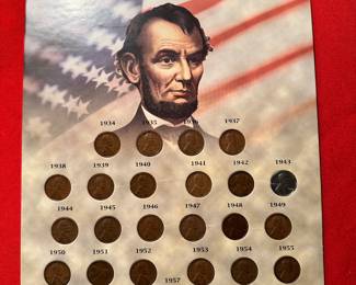 Wheat penny collection