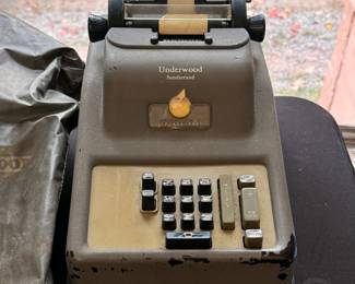 Underwood adding machine