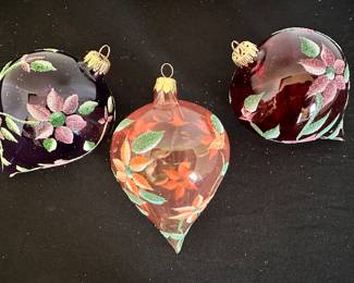 glass ornaments