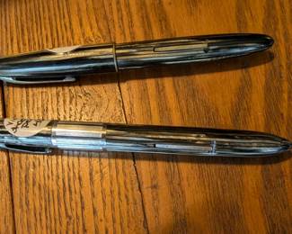 Two vintage Schaffer fountain pens