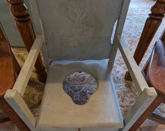 Vintage children's potty chair