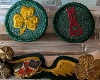Vintage Girl Scout items