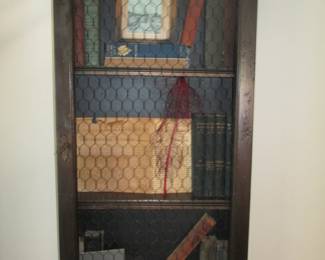 Antique shadow box 
