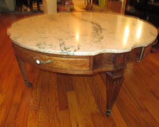marble top coffee table 