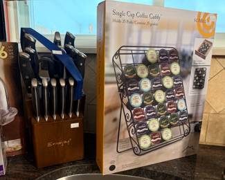 Knife Sets, Coffee Cup Caddy