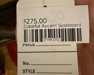 Colorful Accent Sideboard