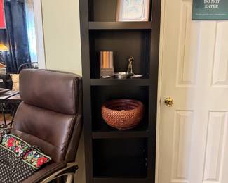 Shelf, Office Chair, Brass Dog Figurine, The Hobbit Book Set

