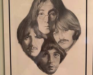 Beatles Pencil Sketch
