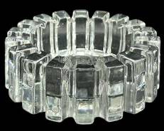 Vintage Brutalist MCM Mid Century Modern Art Glass Ashtray
