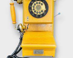 Thomas Crosley Museum Series Wood Antique Wall Telephone Limited Edition
