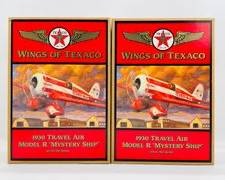 NIB Pair Of Wings of Texaco 1930 Travel Air Model R Mystery Ship H501 Pair

