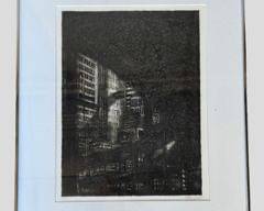 Thomas Spande Pencil signed and numbered Cityscape Etching
