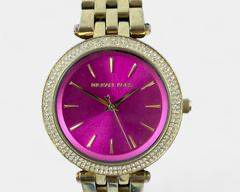 Michael Kors Mini Darci Crystallized Quartz Wristwatch Ref. 3444 W/ Box
