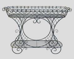 Fancy Vintage iron Plant Stand Holder
