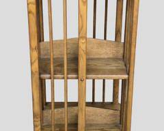 Oak Revolving Bookcase

