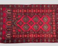 Vintage Persian Hand Knotted Wool Area Rug
