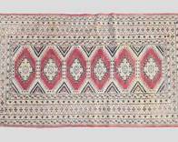 Vintage Persian Hand knotted Wool Silk Blend Area Rug
