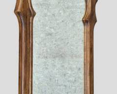 Vintage Carved Wood Wall Mirror Great form to paint Hollywood Regency Style

