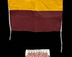 Washington Redskins Football Team Apron and Three 2002-2003, 2003-2004, and 2004-2005 Washington Redskins Cheerleaders First Ladies of Football Signed Photos
