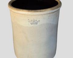 Antique 10 Gallon Stoneware Crock
