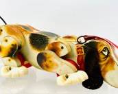 Vintage 1961 Fisher Price Snoopy Sniffer Price Toys Pull Toy Number 181
