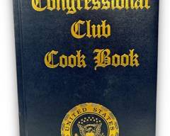 Vintage 1987 Congressional Club Cook Book
