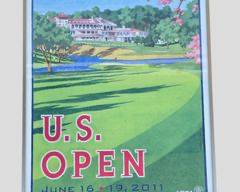 2011 U.S. Open Golf Poster Framed
