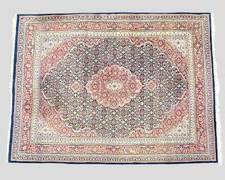 Vintage Persian Hand Knotted Wool Area Rug
