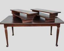 Tom SEELY Furniture 20th C Solid Wood Dining Table with Three Extension Leaves CSK 1822
