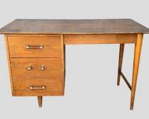Vintage Mid Century Modern MCM Desk missing handle
