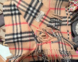 Authentic Burberry Scarves