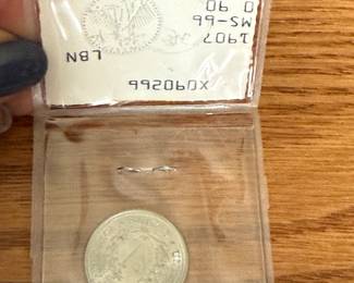 1907 ms-66 Liberty nickel