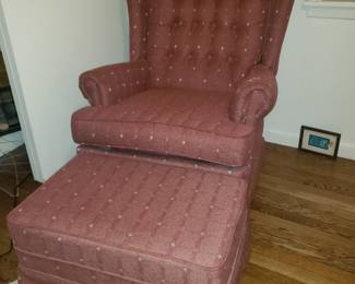 Chair with Ottoman