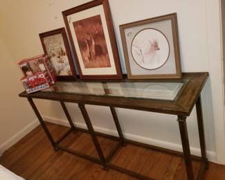 Brass Skinny Table
