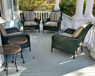 Great porch furniture and tables. Plus more ...
