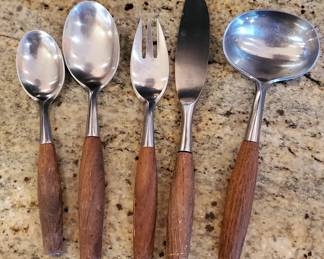 Partial Dansk flatware set