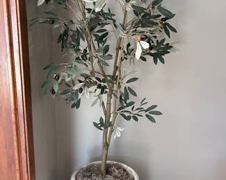 Olive tree faux plant