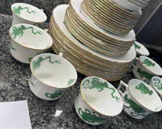Tiffany Green Dragon China