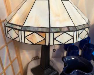 Gorgeous a Tiffany style lamp