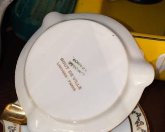 Set Of Limoges Ashtrays