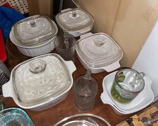 Corningware Covered Bowls W/ Lids